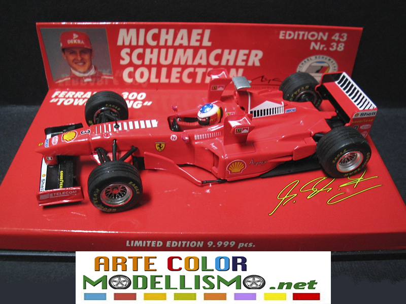 PMA MINICHAMPS ITEM 510 984333 FERRARI F300 IMOLA GP 1998 F1 1/43 SCALE DIE  CAST MODEL